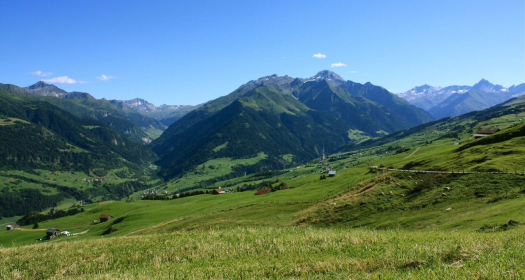 Aussicht Val Lumnezia Aussicht Val Lumnezia