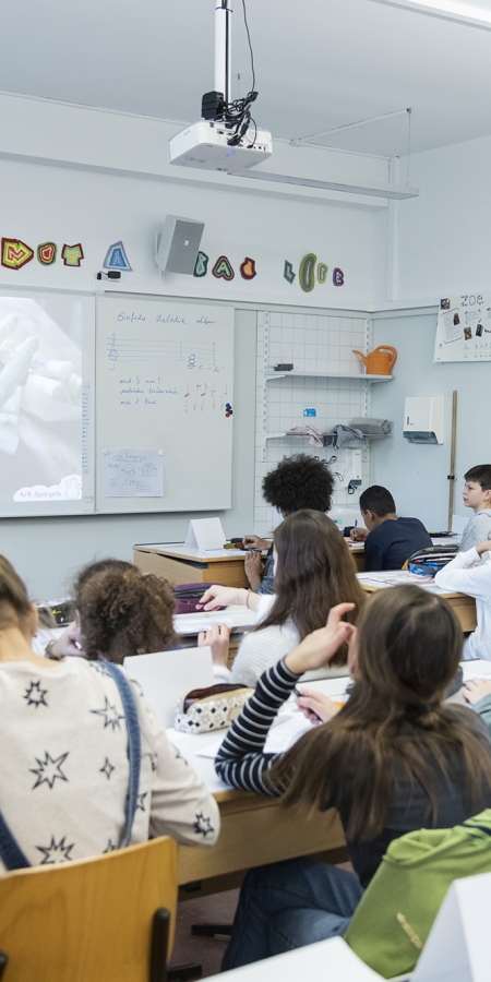 Landwirt in der Schule